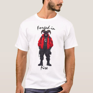 Forgée dans le T-shirt de l'appareil tactique du g