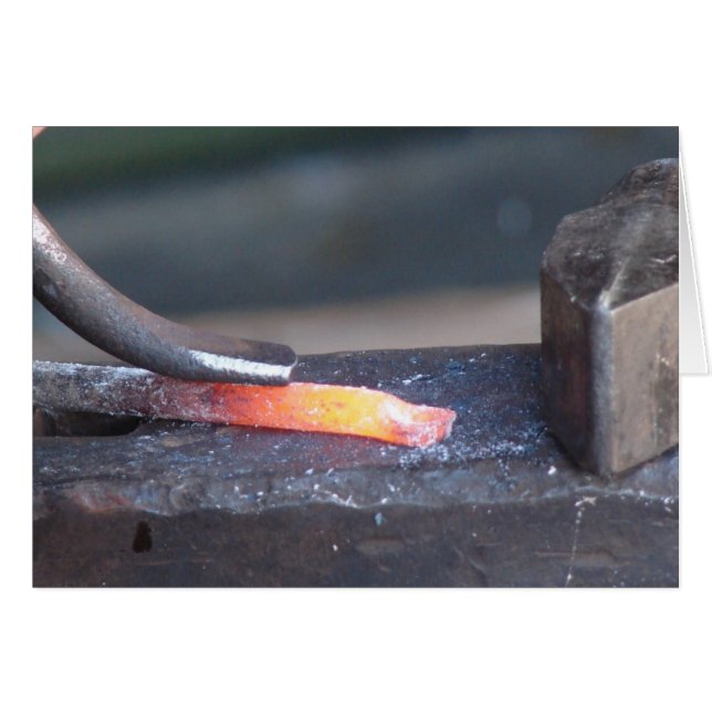 Forgeron au travail (Devant horizontal)