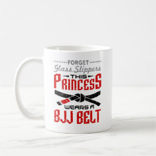 Forget Glass Slippers Princess Wears BTT Belt Kaffeetasse