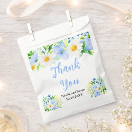Forget-Me-Nots and Daisies Floral Wedding Geschenktütchen