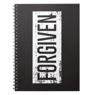 FORGIVEN SpiralNotebook Notizblock