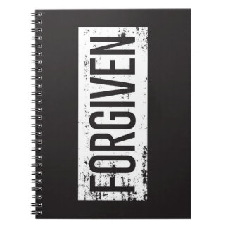 FORGIVEN SpiralNotebook Notizblock