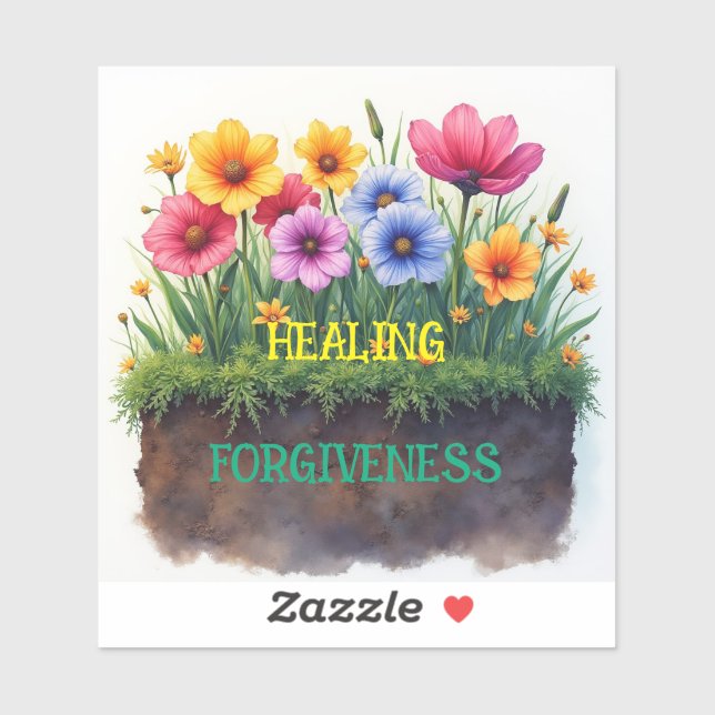 FORGIVENESS BRINGT DIE GESUNDHEIT AUFKLEBER (Blatt)