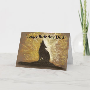 Forgotton song Happy Birthday Vater Karte
