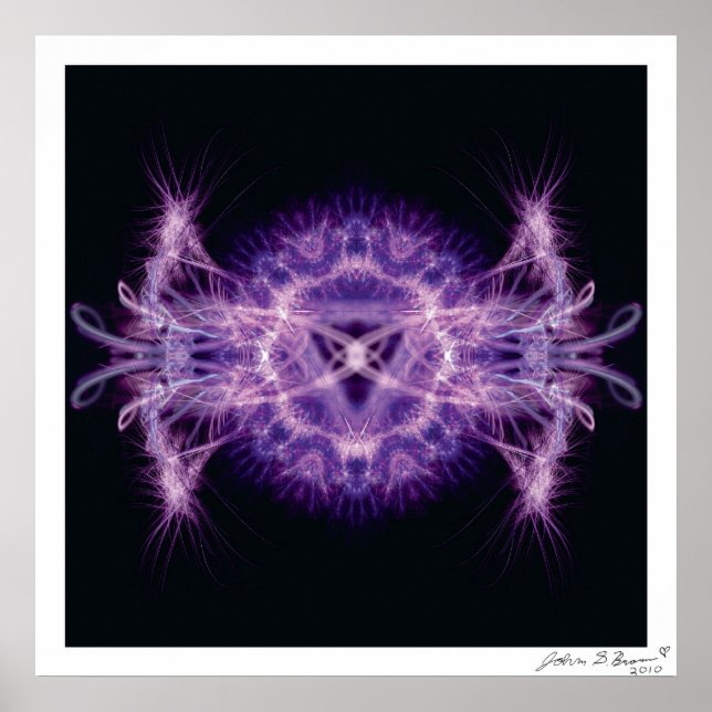 Forhead Chakra Poster (Vorne)