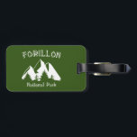 Forillon-Nationalpark Gepäckanhänger<br><div class="desc">Forillon wurde 1970 gegründet und war der erste Nationalpark in Quebec Kanada. Der Park umfasst Wälder,  Meeresküste,  Salzmoore,  Sanddünen,  Klippen und das östliche Ende der Appalachen.</div>