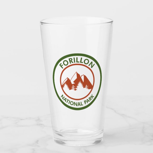 Forillon-Nationalpark Glas (Vorderseite)