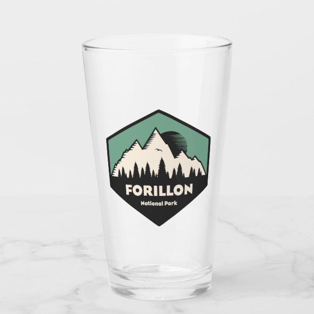 Forillon-Nationalpark Glas (Vorderseite)