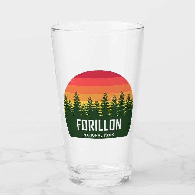 Forillon-Nationalpark Glas (Vorderseite)
