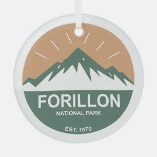 Forillon-Nationalpark Ornament Aus Glas