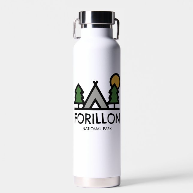 Forillon-Nationalpark Trinkflasche (Vorne)