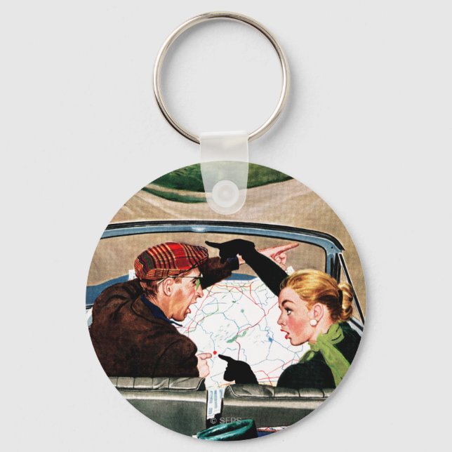 Fork in the Road Schlüsselanhänger (Vorderseite)