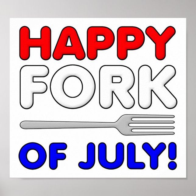 Fork of July Funny Poster (Vorne)