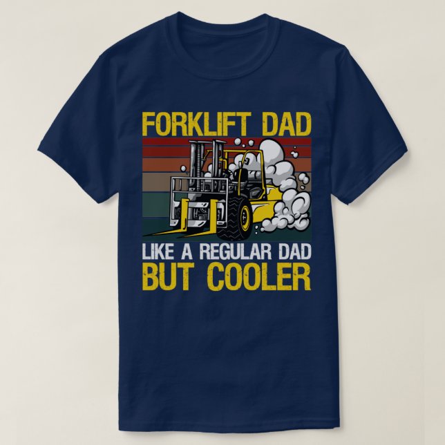 Forklift Dad T-Shirt (Design vorne)