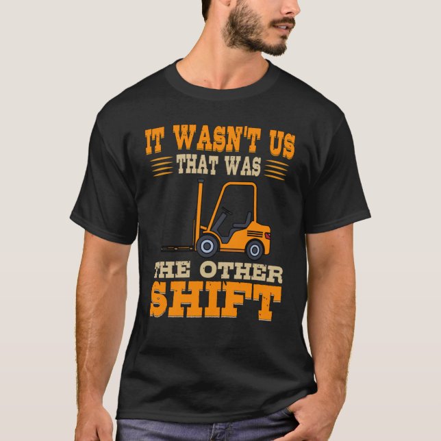 Forklift Operator Material Handler Lift Driver Oth T-Shirt (Vorderseite)