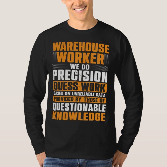 Forklift operator Warehouse Worker Forklifts Drive T-Shirt (Vorderseite)