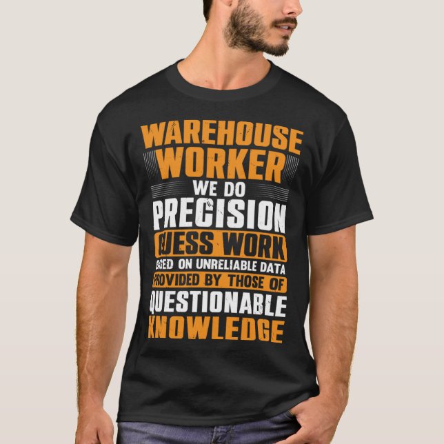 Forklift operator Warehouse Worker Forklifts Drive T-Shirt (Vorderseite)