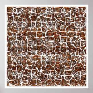 Form durch Chaos 1 Poster