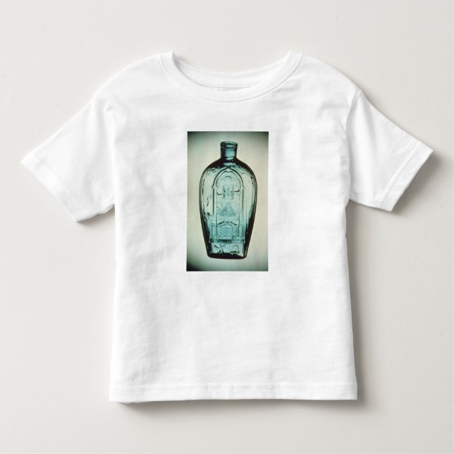 Form-durchgebrannte Freimaurerflasche Kleinkind T-shirt (Vorderseite)