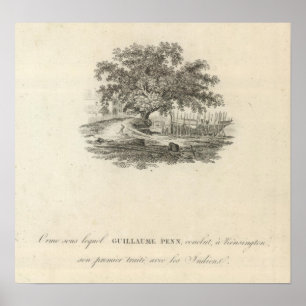 Form, in der William Penn Poster