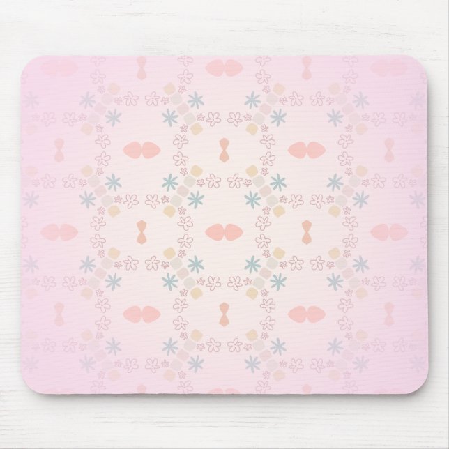 Form Pastel Cairo fünfagonale Muster kippen Mousepad (Vorne)