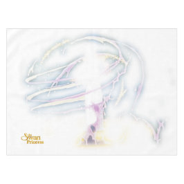 Form Schwan-Prinzessin Odette horizontale Tischdecke