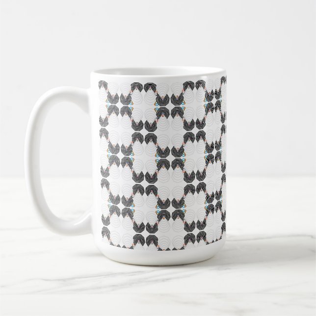 Form- und Farb-Teekanne Kaffeetasse (Links)