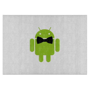 Formal AReifen Green Android Robot Schneidebrett