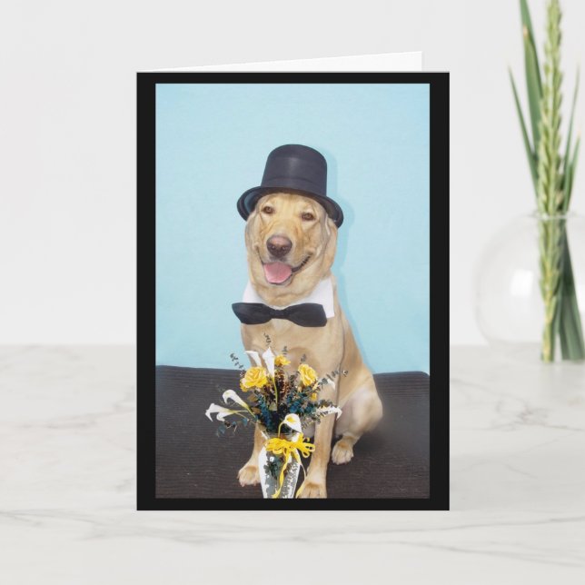 Formal Birthday Wünsche Karte (Vorderseite)