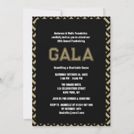 Formal Corporate Gala Ball Party Fundraiser Verans Einladung
