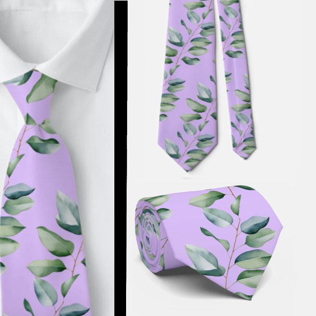 Formal Eucalyptus Neck Ties | Simple and Classic Krawatte (Von Creator hochgeladen)