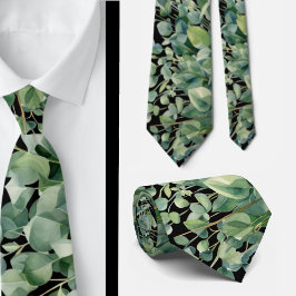 Formal Eucalyptus Neck Ties | Simple and Classic Krawatte
