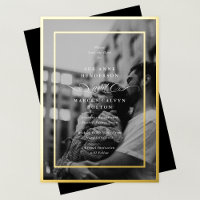 Formal Foto Gold Frame Hochzeit speichern das Datu