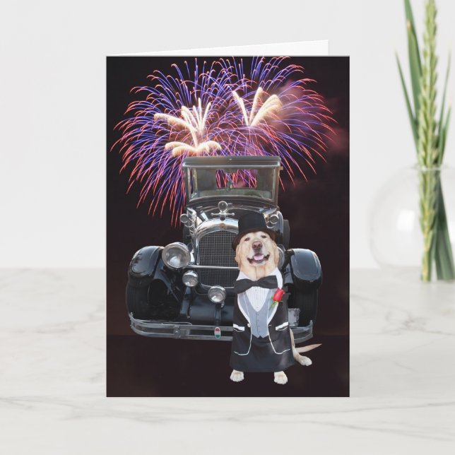 Formal Funny Geburtstag Karte (Vorderseite)