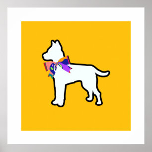 Formal Gekleidet Mit Fliege Poster