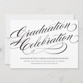 Formal Graduation Party Einladung