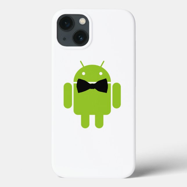 Formal Style Android Robot Icon Case-Mate iPhone Hülle (Rückseite)