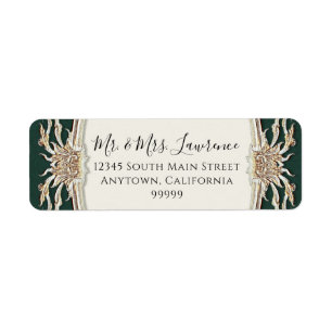 Formal Viktorianisch Emerald n Gold Wedding