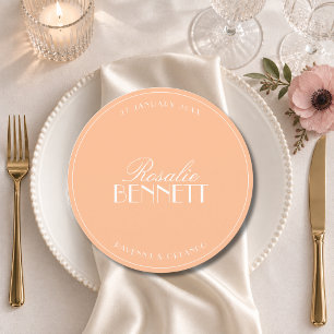 Formale Dankeskarten für das Hochzeitsempfangs-Din Programm