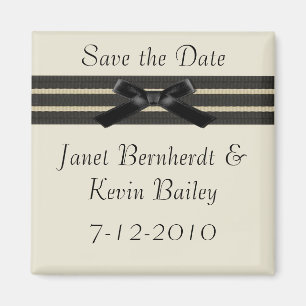 Formaler Save the Date Magnet