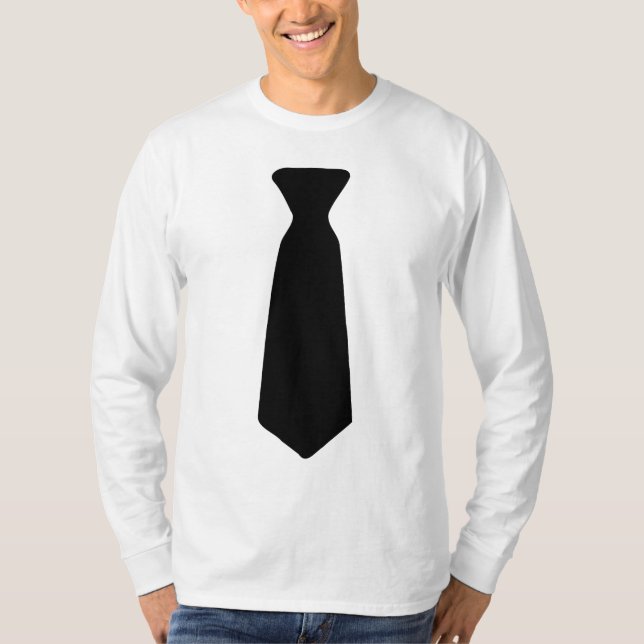 FORMALERE AKTIE TIE COSTUME-T - SHIRT (Vorderseite)
