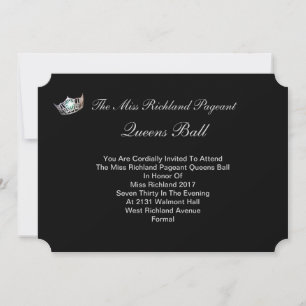 Formales Silber Einladung IV-Autogramm Zurück