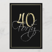 Formales silbernes Schwarzes und Gold40.