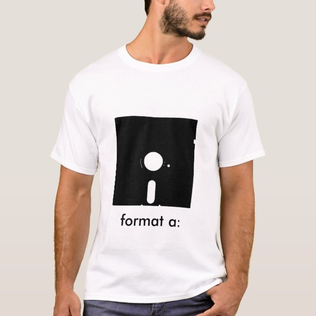 formatieren Sie a: T-Shirt (Vorderseite)