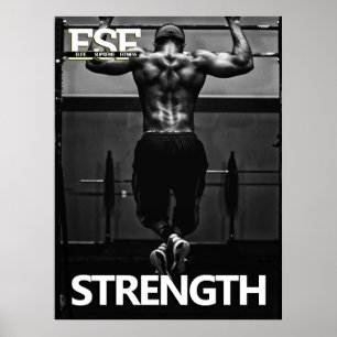 Formation Fitness Logo d'entreprise Poster de rési