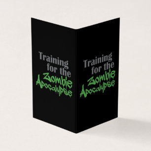 Formation Pour L'Entraînement Drôle De Zombie Apoc