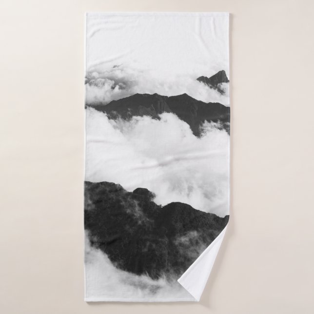 FORMATIONS DE ROCHES NOIRES (Serviette de bain)