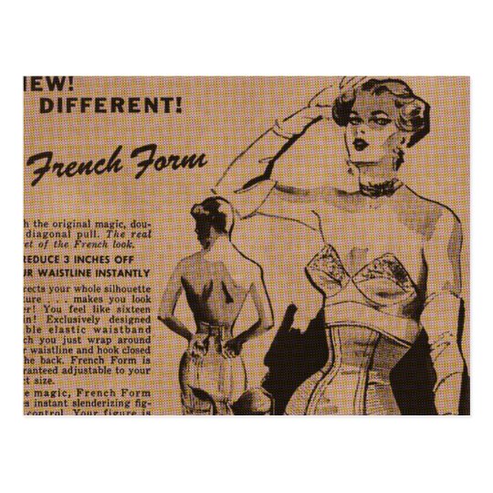 Forme française carte postale