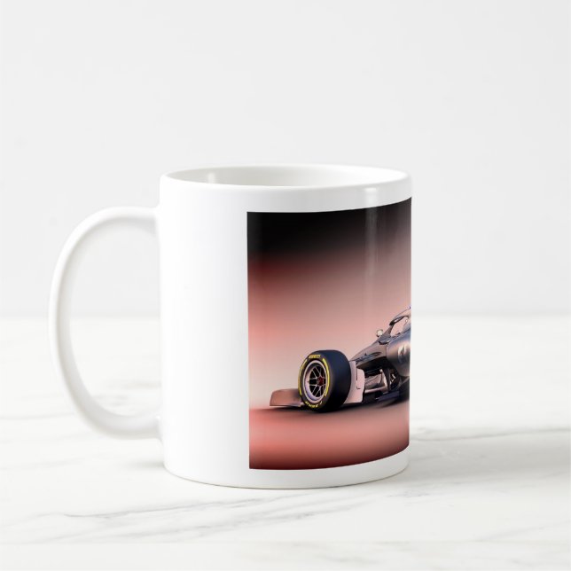 Formel1-Rennwagen Kaffeetasse (Links)