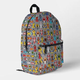 Formel-1-Rennwagen Bedruckter Rucksack